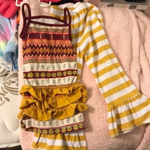 Boutique size 4t outfit Blanke Boutique& K&P